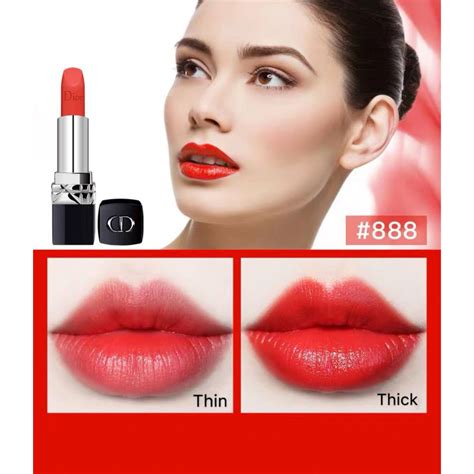 rouge dior 888 strong matte|christian Dior red color.